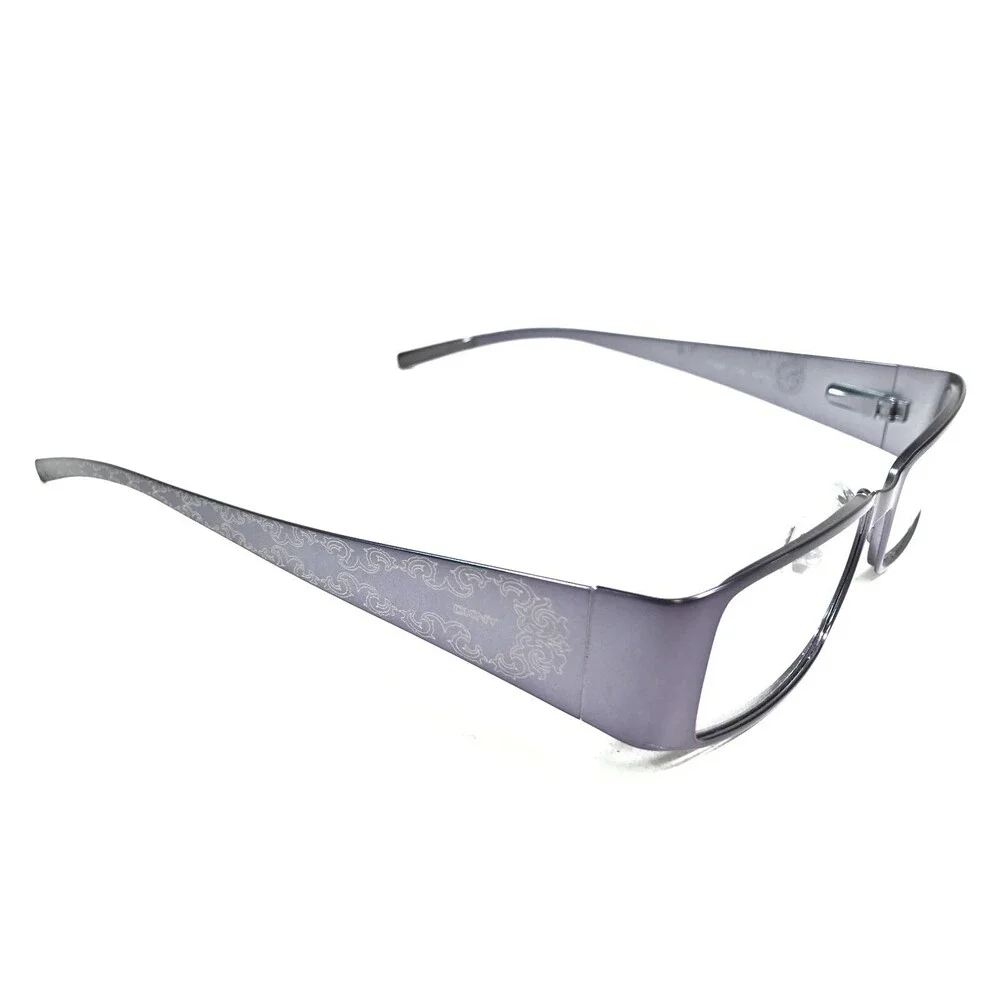 DKNY Eyeglasses Frames DY5567 1105 Shiny Purple Rectangular Full Rim 51-16-130